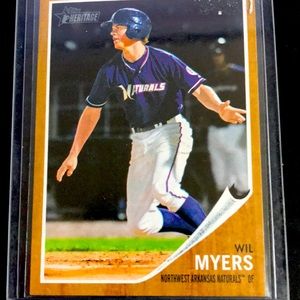 Wil Myers 2011 Topps heritage rookie card